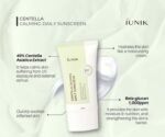 iUNIK Centella Calming Daily Sunscreen apsauga nuo saules SPF 50+, 60 ml - Image 3