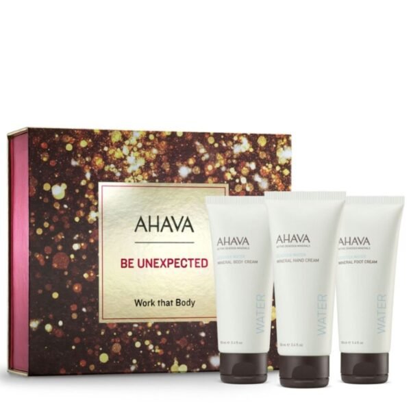 AHAVA Be Unexpected Work That Body rinkinys