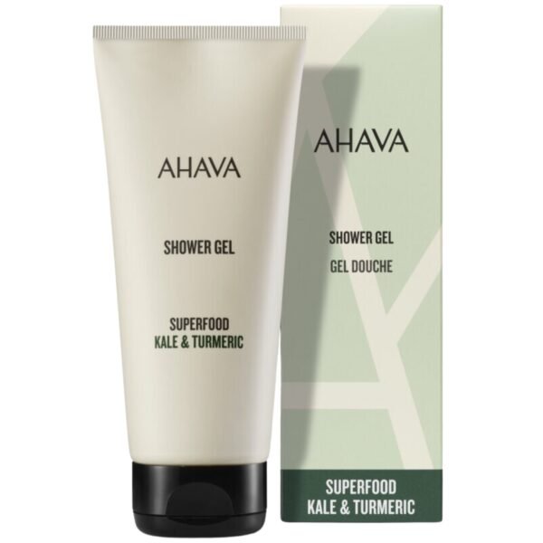AHAVA Kale & Turmeric dušo gelis, 200 ml - Image 2