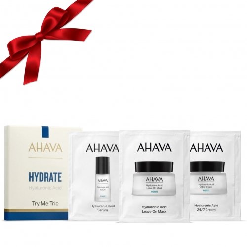ahava-try-me-trio-hyaluronic-acid-samples-500x500 (2) AHAVA Hydrate Try Me Trio mėginėlių rinkinys - Image 1