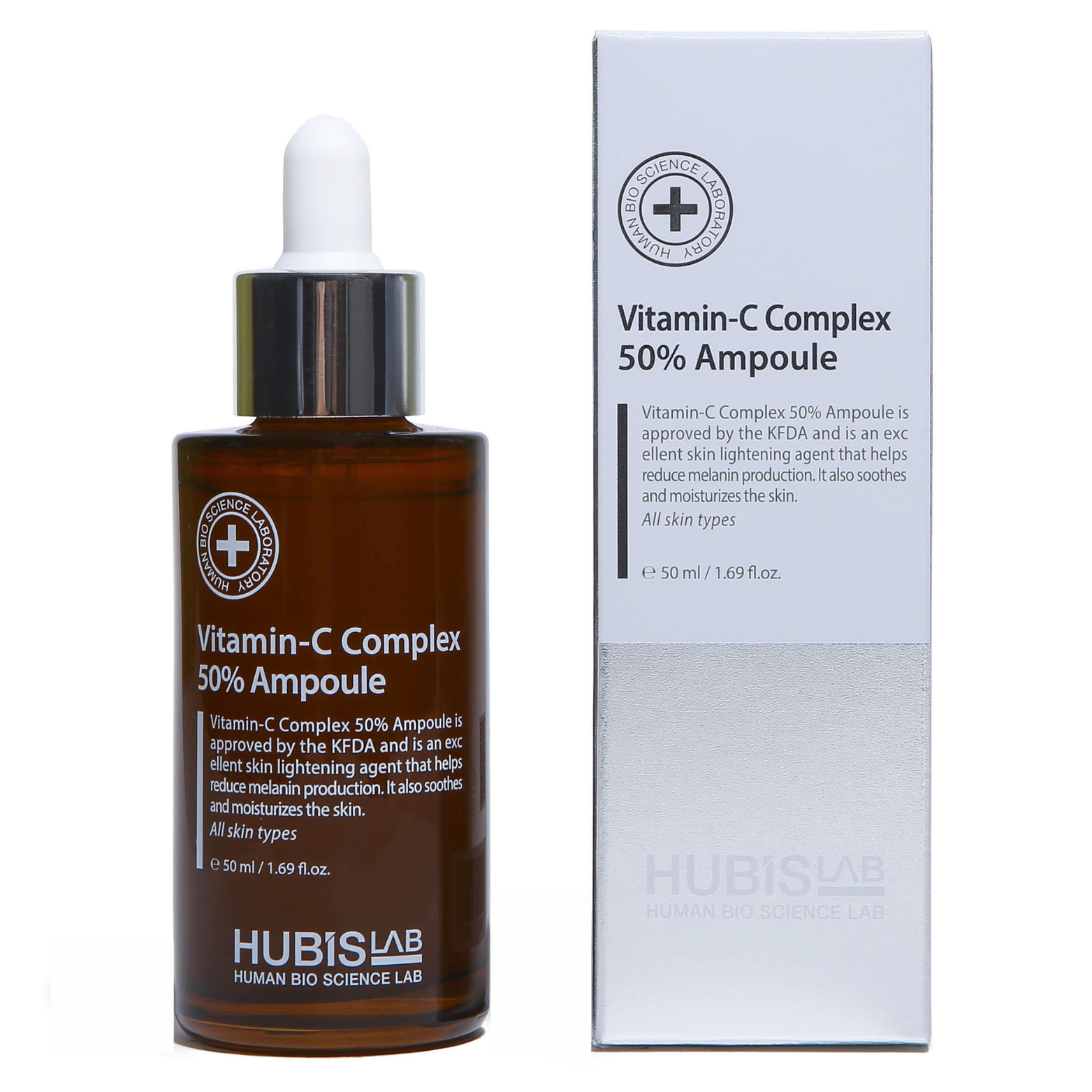 hubislab-50-vitamino-c-serumas-50-ml HUBISLAB ampulė su 50% vitamino C kompleksu, 50 ml - Image 1
