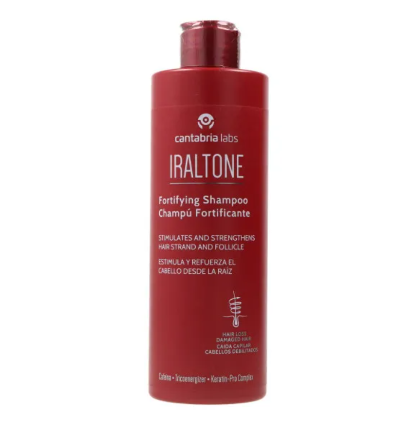 iraltone-sampunas-su-kofeinu-nuo-plauku-slinkimo-400-ml IRALTONE šampūnas su kofeinu nuo plaukų slinkimo, 400 ml - Image 1