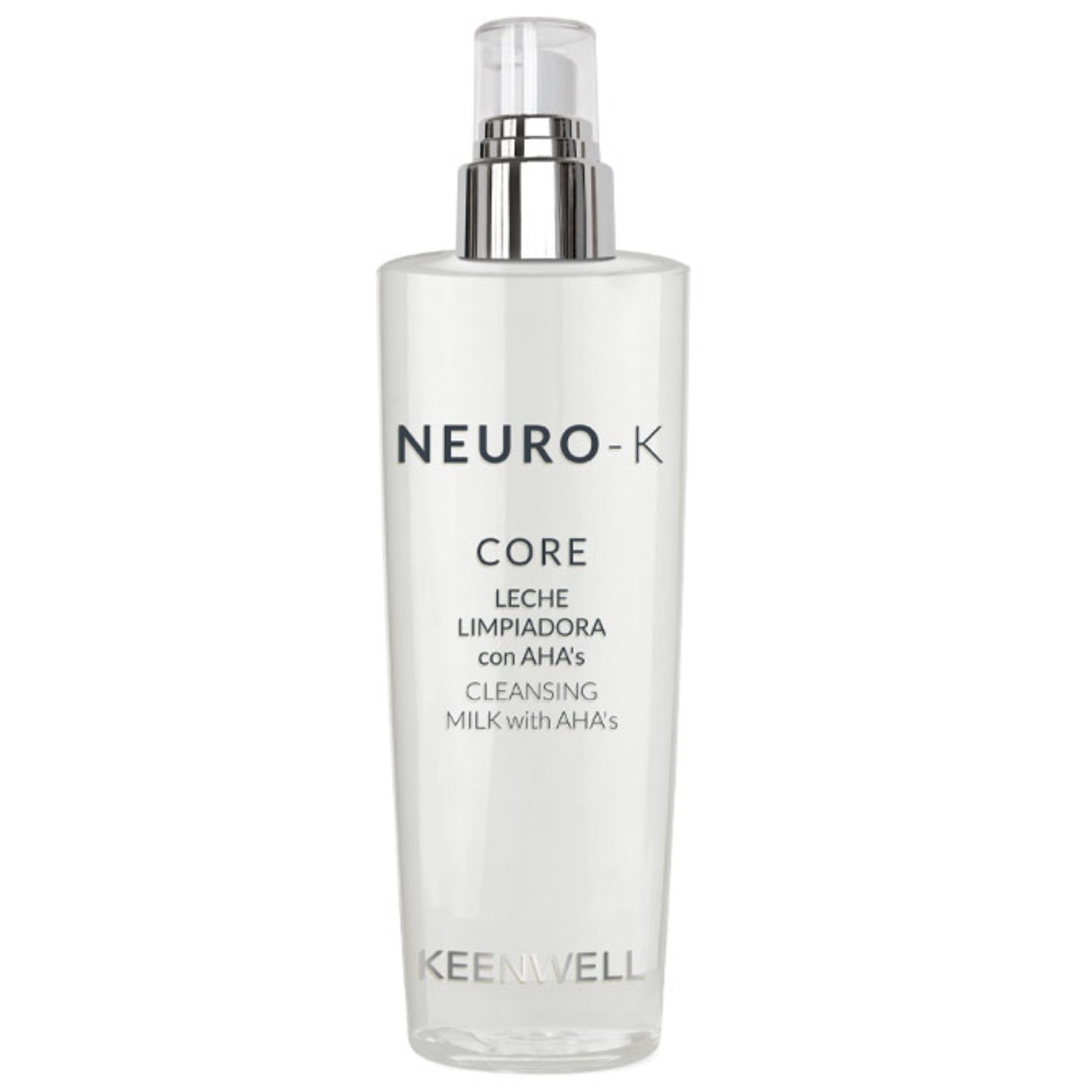 keenwell-neuro-k-cleansing-milk-with-ahas-200ml KEENWELL Neuro-K valomasis pienelis su AHA rūgštimis, 200 ml - Image 1
