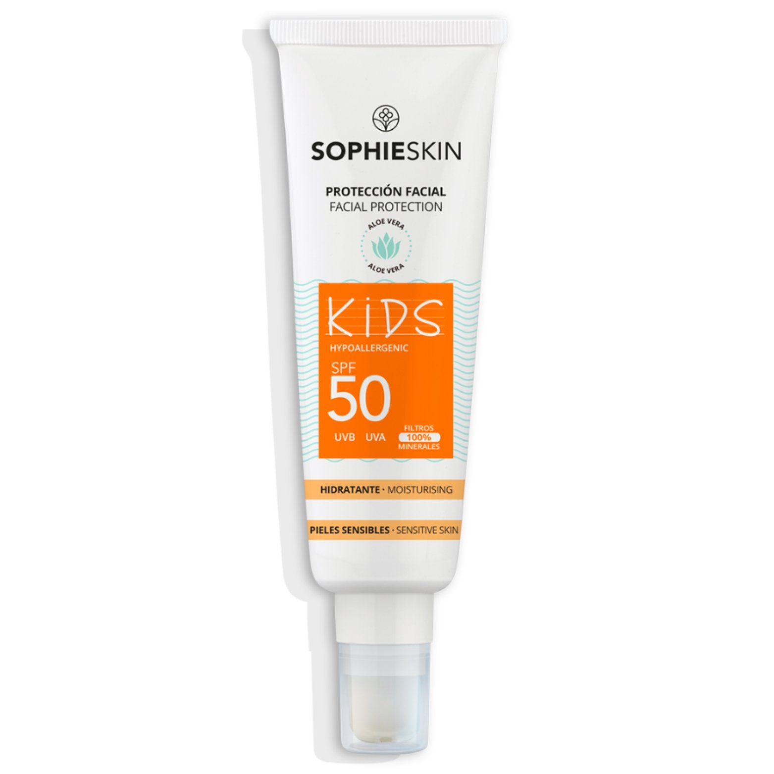 xr:d:DAFATkAzBDA:4617,j:2944645678208830469,t:24020212 SOPHIE SKIN apsauginis veido kremas nuo saulės vaikams SPF50, 50 ml - Image 1