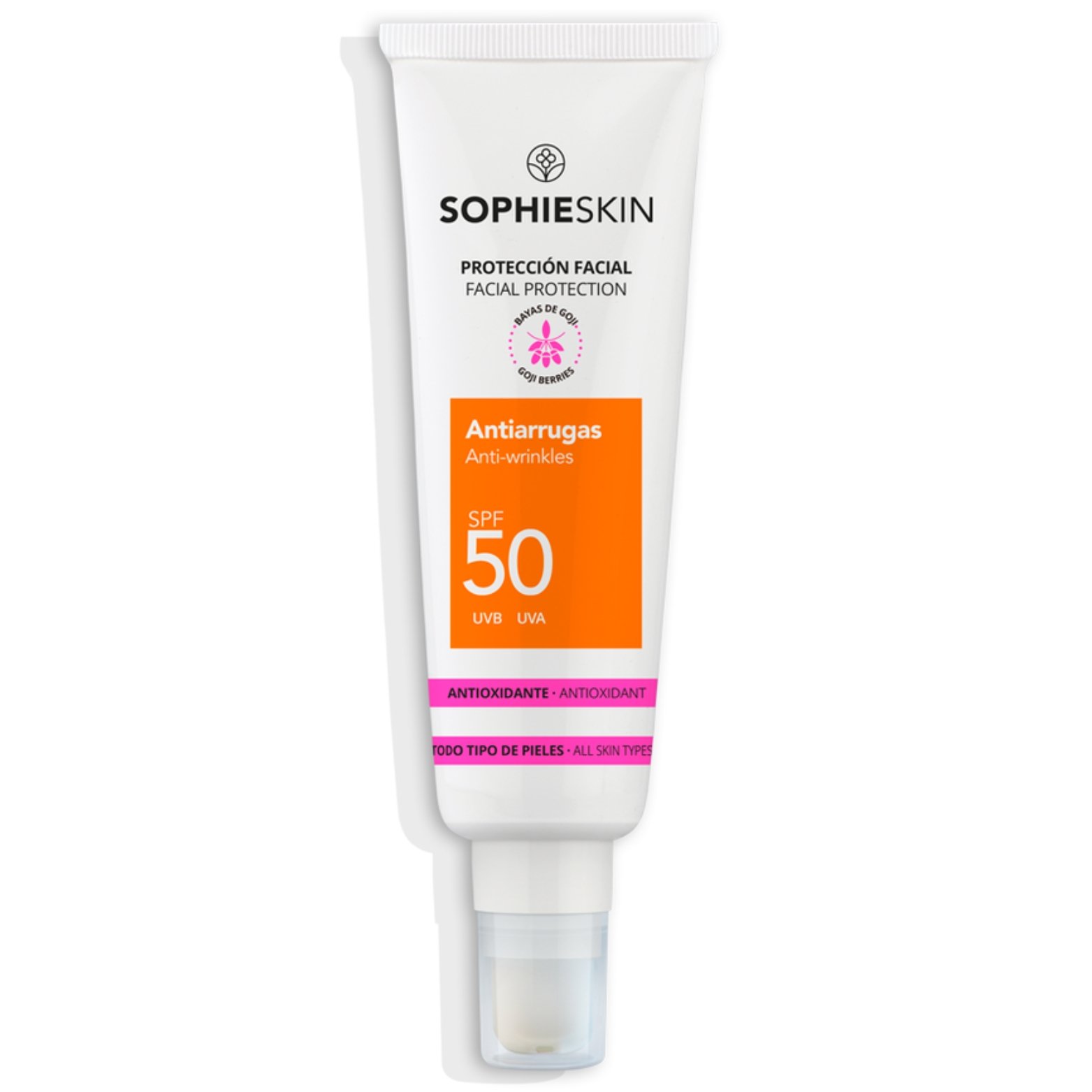 xr:d:DAFATkAzBDA:4643,j:3936563810830366578,t:24020513 SOPHIE SKIN jauninantis apsauginis veido kremas nuo saulės SPF 50, 50 ml - Image 1