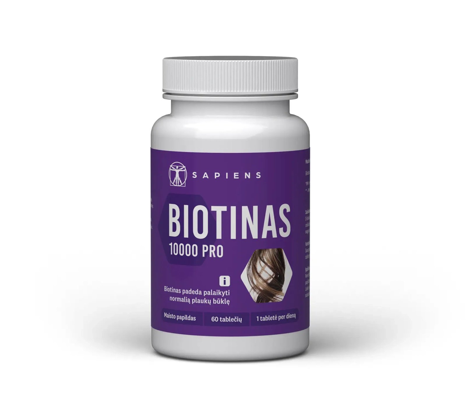 1452_photo_xl Sapiens Biotinas 10000 PRO - Image 1