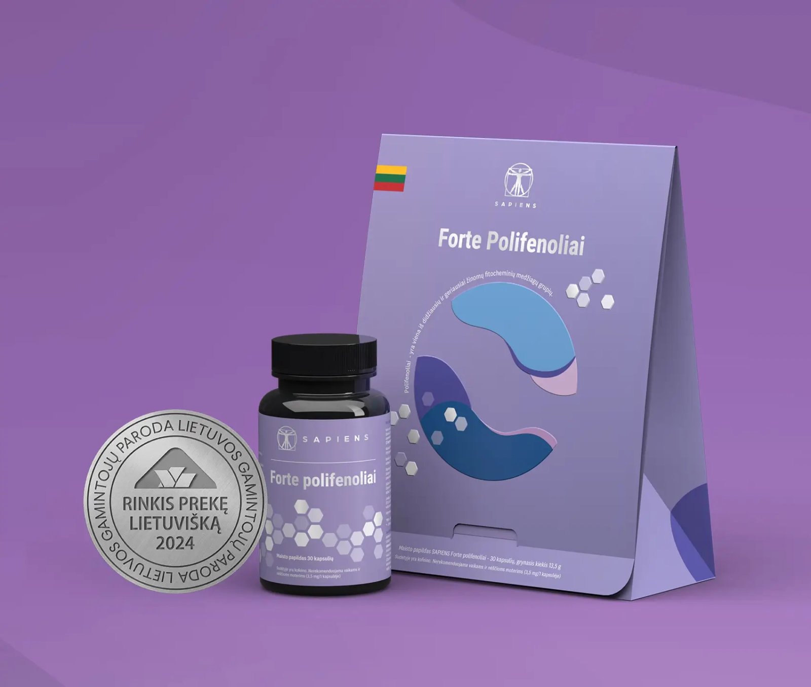 1701_photo_xl Sapiens Forte Polifenoliai - Image 1