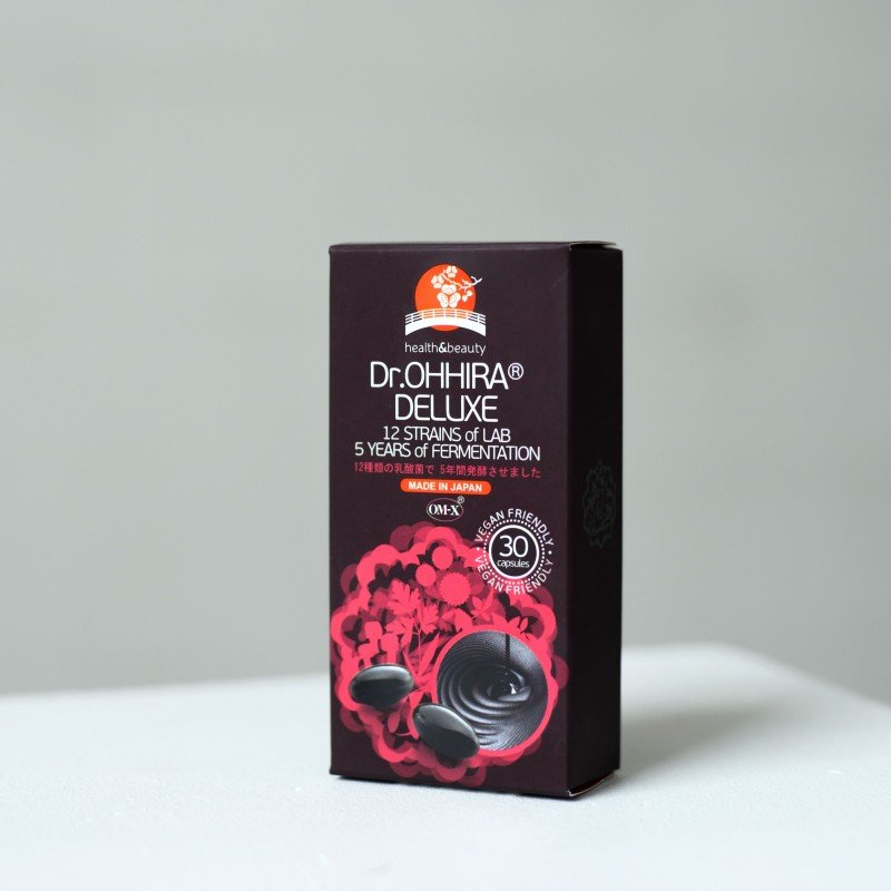 dr-ohhira-deluxe-30-kapsuliu (1) Dr.OHHIRA® DELUXE gerosios bakterijos - Image 1