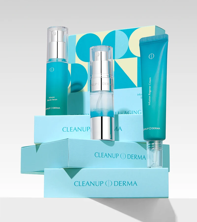 CUSKIN Derma Home Skin Booster Ritual – profesionali 28 dienų odos atnaujinimo ir stangrinimo programa - Image 1