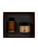 AnillO Fig Whisky Discovery Body Set – kūno priežiūros rinkinys, 45 g + 22 ml