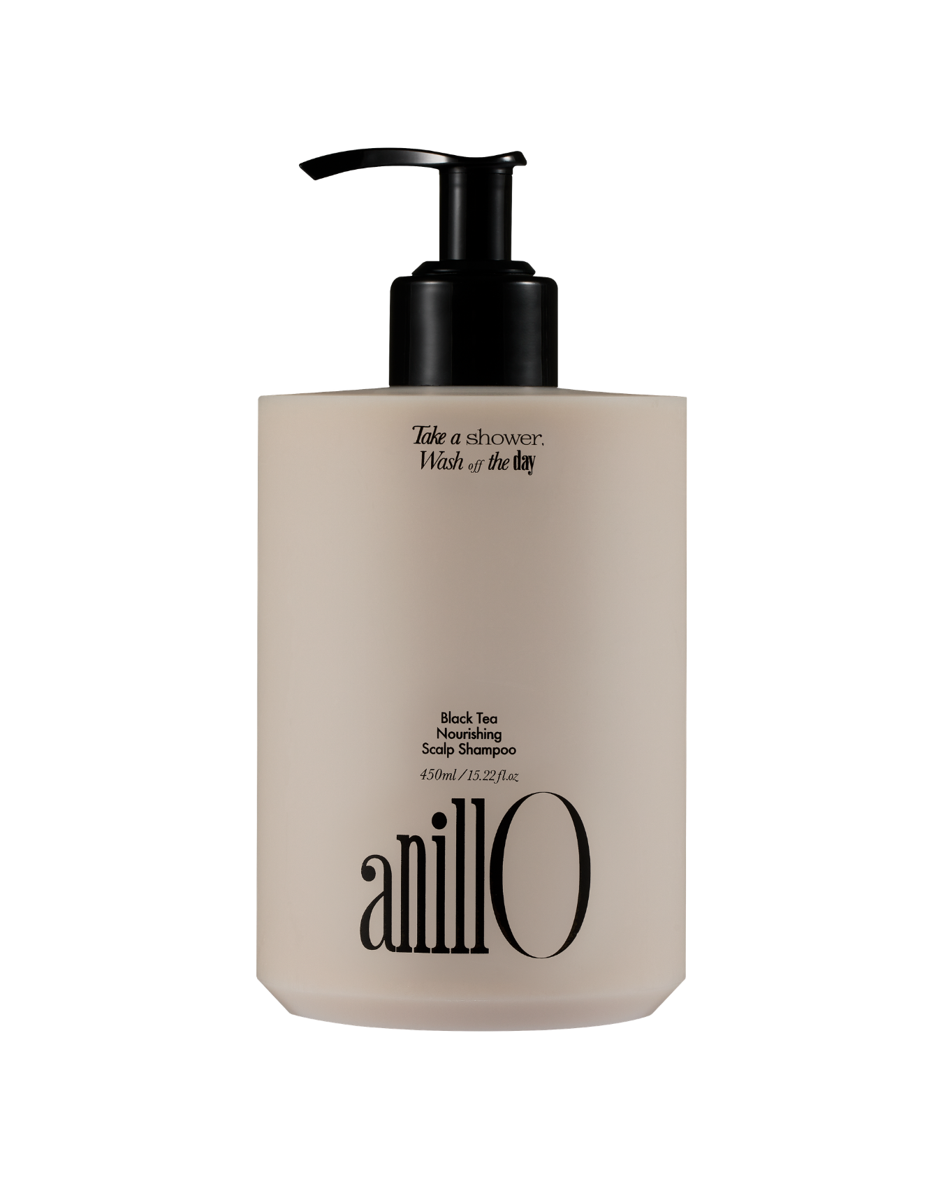 AnillO Black Tea Nourishing Scalp Shampoo – maitinantis šampūnas, 450 ml - Image 1