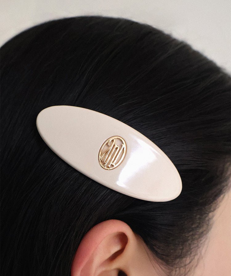 AnillO Milk tea Hair Pin – prabangus plaukų segtukas - Image 2