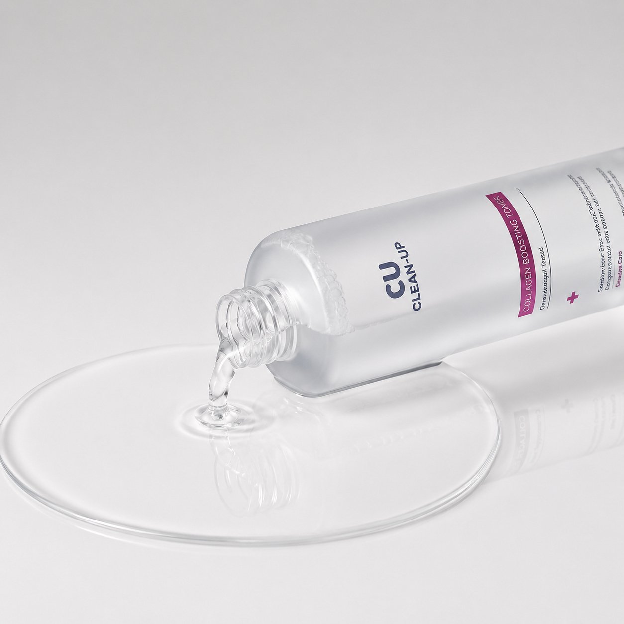 CUSKIN CLEAN-UP veido tonikas su kolagenu, visiems odos tipams, 200 ml - Image 2