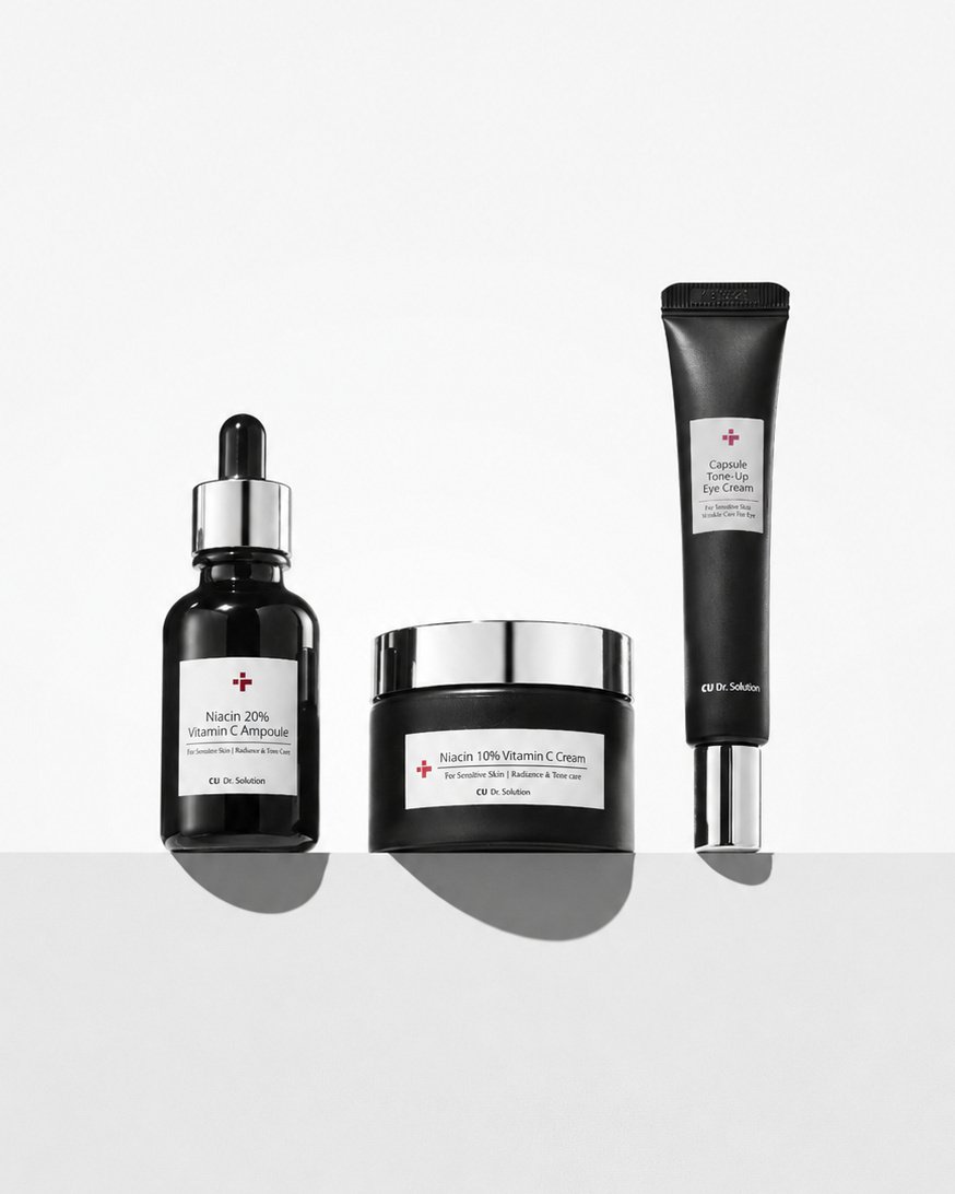 CUSKIN Bright Renewal Set | Švytinčios ir atgaivintos odos rinkinys - Image 1