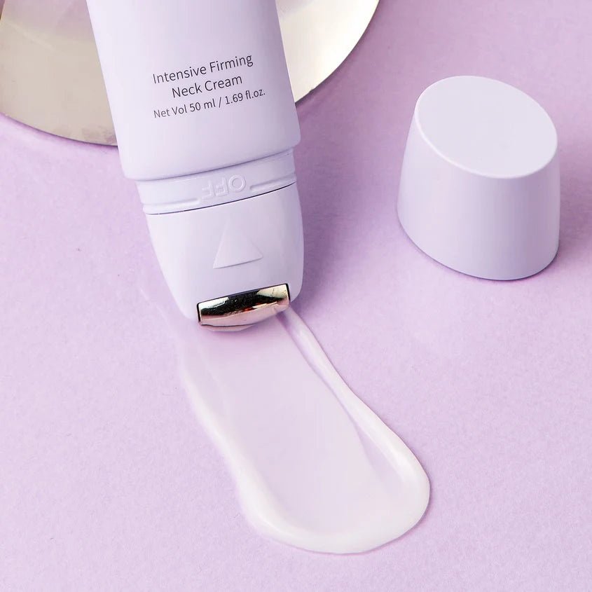 EIIO intensyviai drėkinantis kaklo kremas su aplikatoriumi-masažuokliu, 50 ml - Image 2